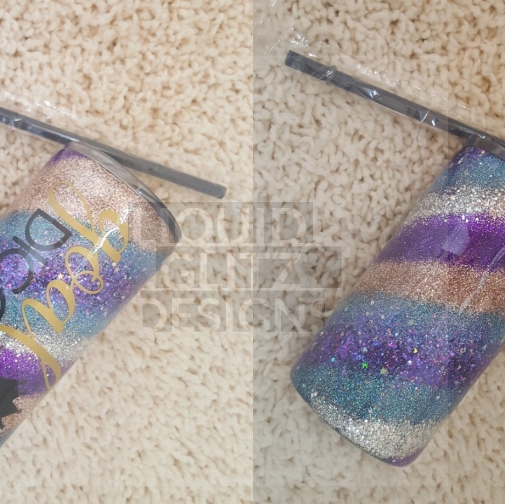 Goal Digger 10 oz Glitter Tumbler